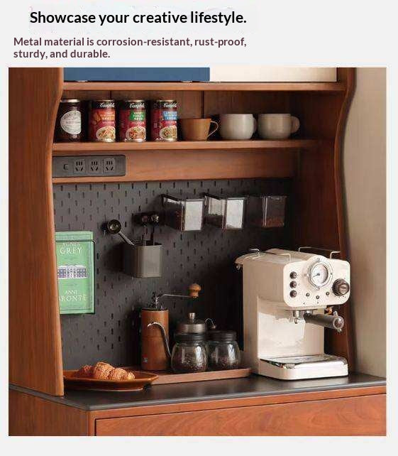 Tulipwood Solid Wood Medieval Style Sideboard