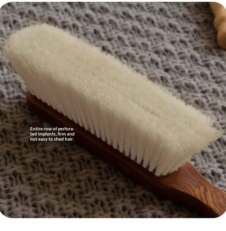 Ebony Solid Wood Long Handle SweepingBrush