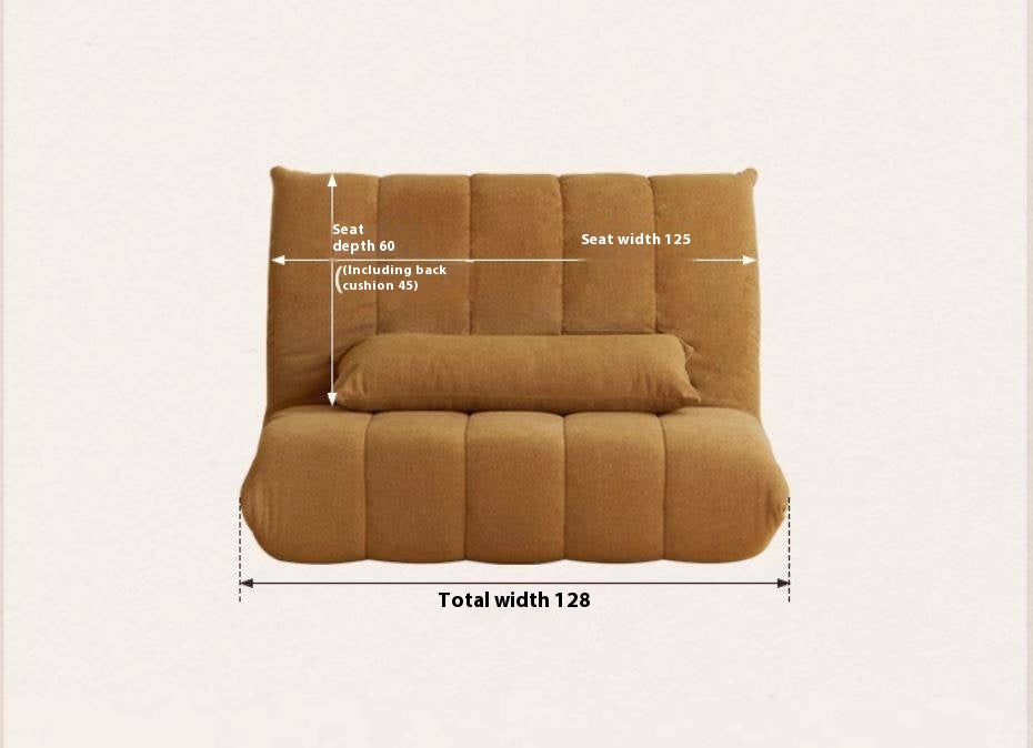 Retro Sitting and Sleeping Sofa