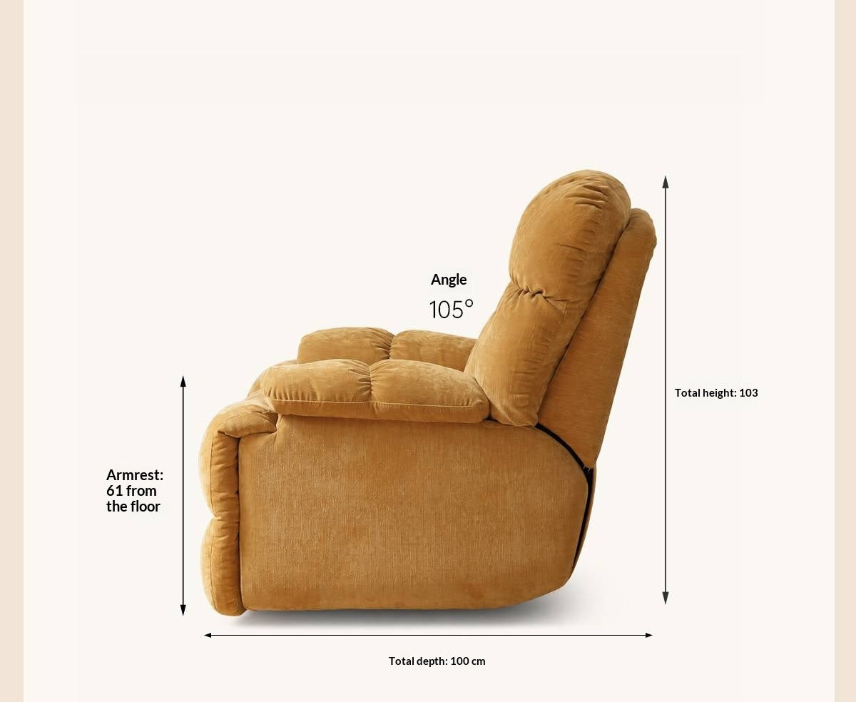 Oversized Plush Recliner Chair