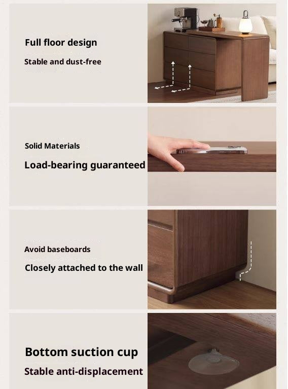 Sandalwood Solid Wood Modern Dressing Table