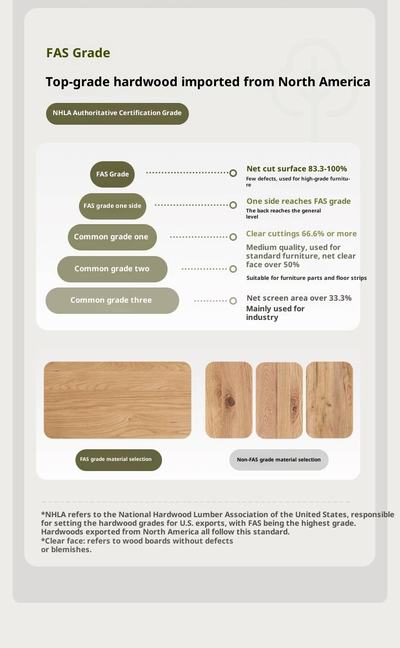 Oak Solid Wood Soft High Backrest Bed Modern Minimalist