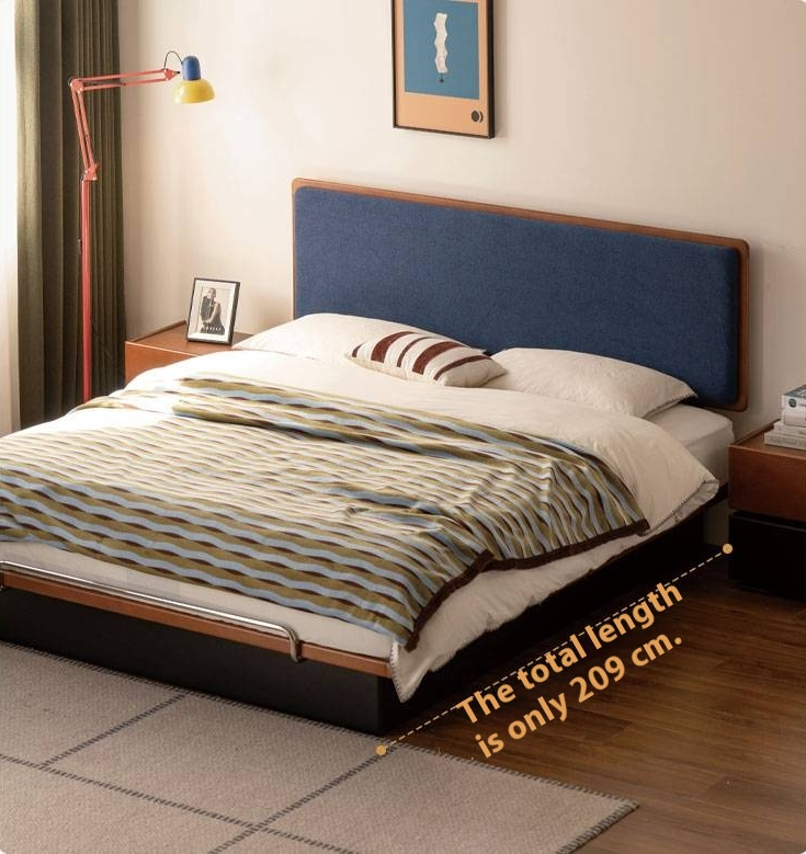 Poplar Solid Wood Soft Suspended Box Bed