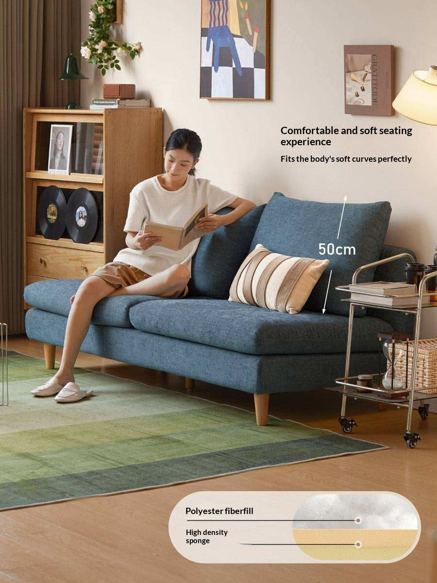 Natural, healthy Cotton Linen Fabric Sofa