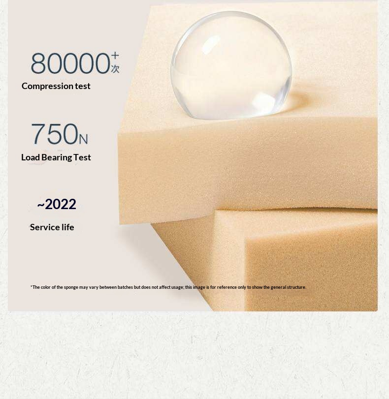 Cherry Solid Wood Bed with Modern Minimalist Design and Genuine Leather Headboard