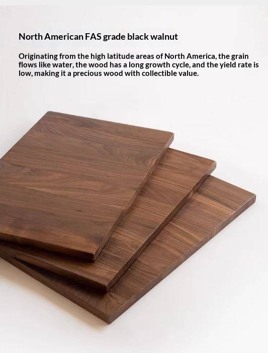 Black Walnut Solid Wood Combination Bookcase with Floor Display and Luxury Storage