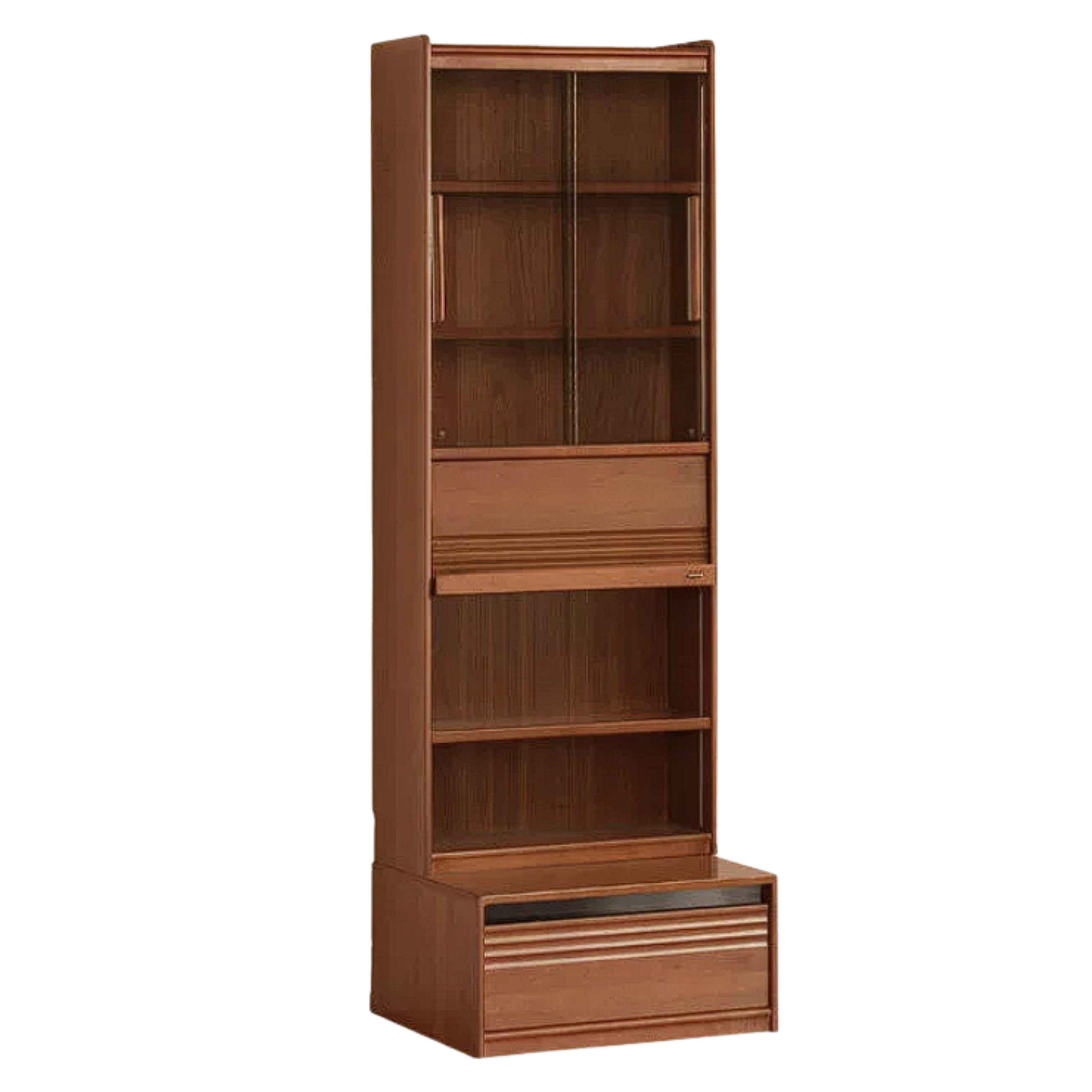 Tulipwood Solid Wood Antique Style Bookshelf Combination