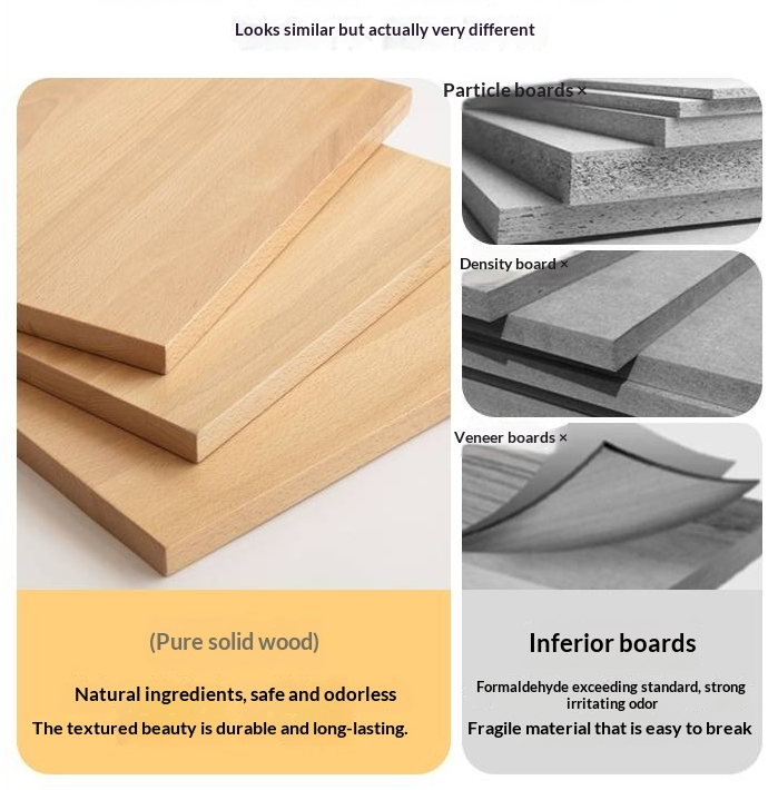 Beech Solid Wood Children's Bunk Bed