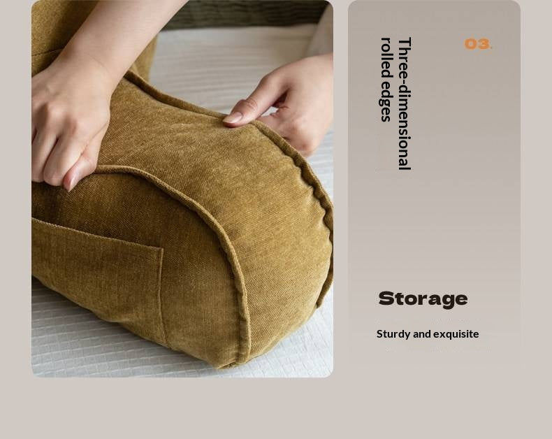 Headboard with Large Upholstered Reading Backrest