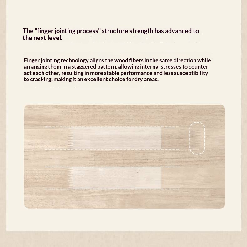 Rubberwood Solid Wood Bed American Retro Cream Style