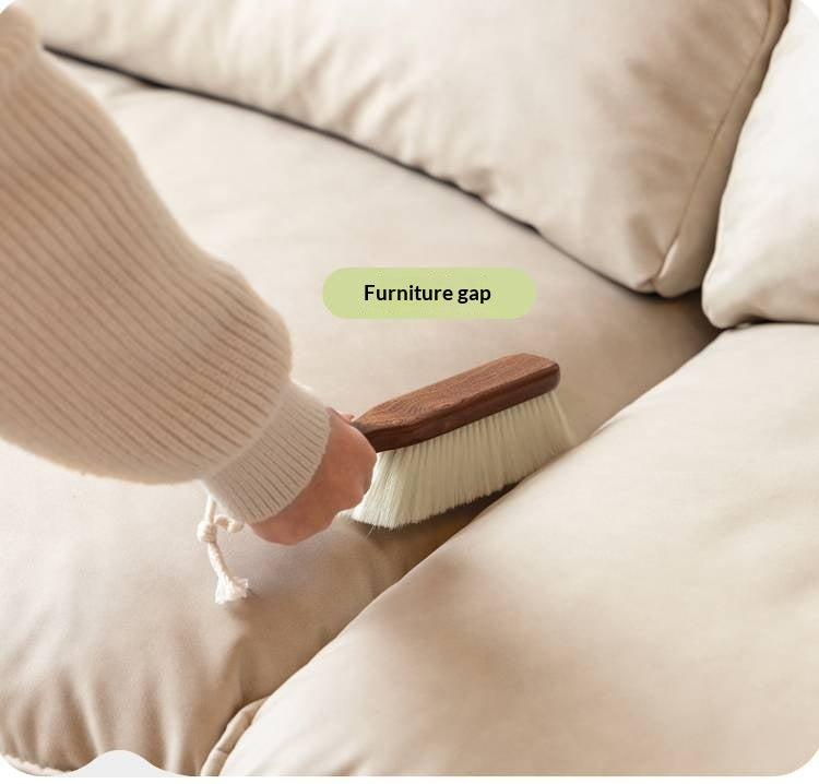 Ebony Solid Wood Long Handle SweepingBrush