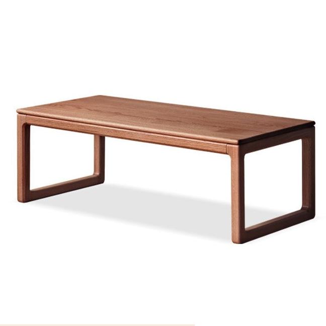 Oak, Black Walnut solid wood Japanese style coffee table-