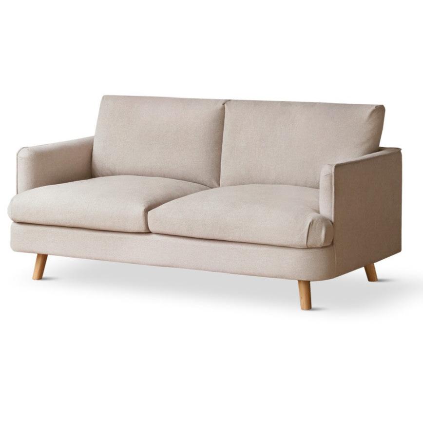 Fabric sofa modern three-seat straight sofa