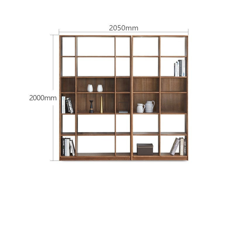 Ash solid wood Combination bookcase bookshelf<