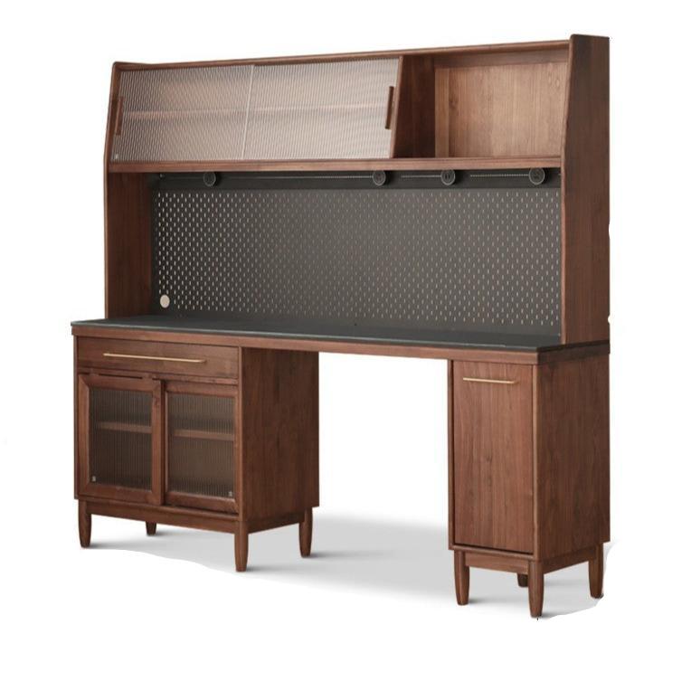 Black Walnut Multi-function Storage Sideboard