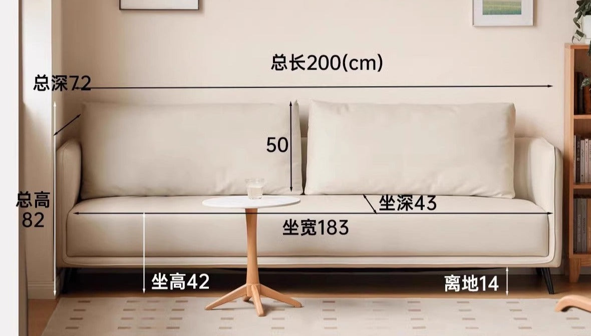 Technology cloth sofa cream style Sofa