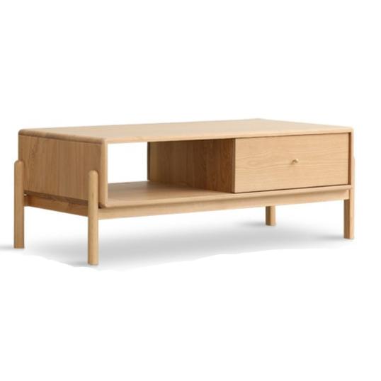 Ash solid wood Nordic style modern coffee table