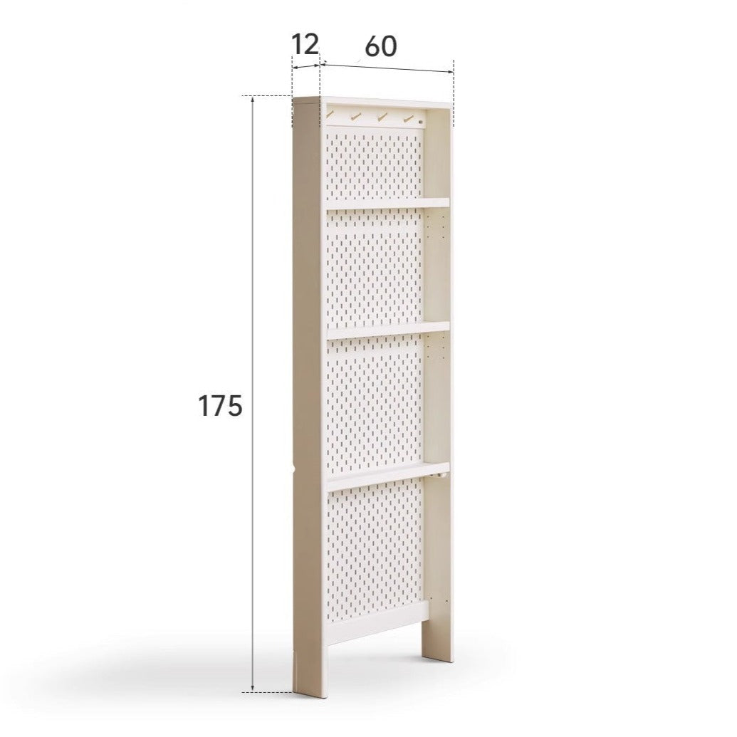 Thin white deals cabinet