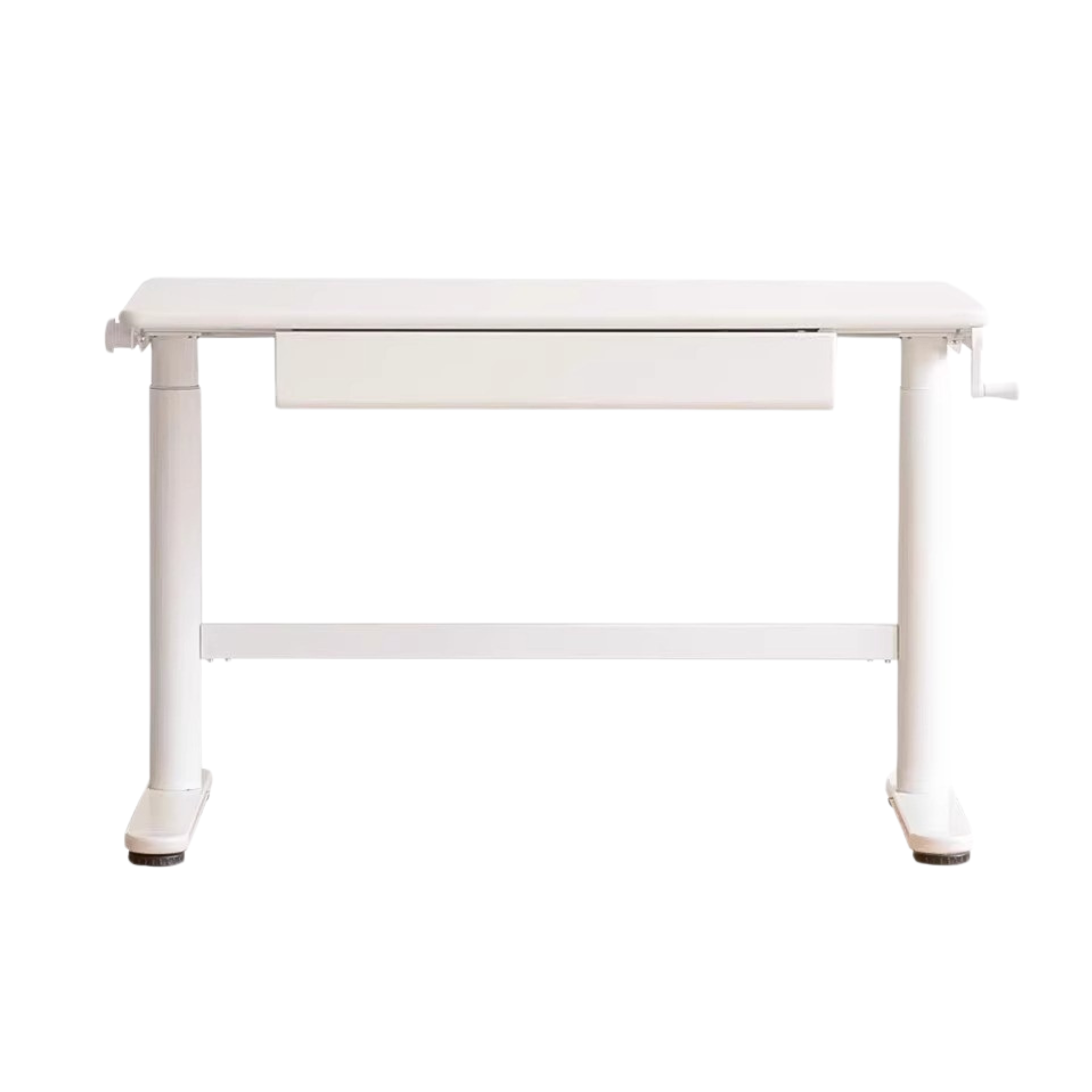 Poplar solid wood kid's Cream Style Lifting Standing desk