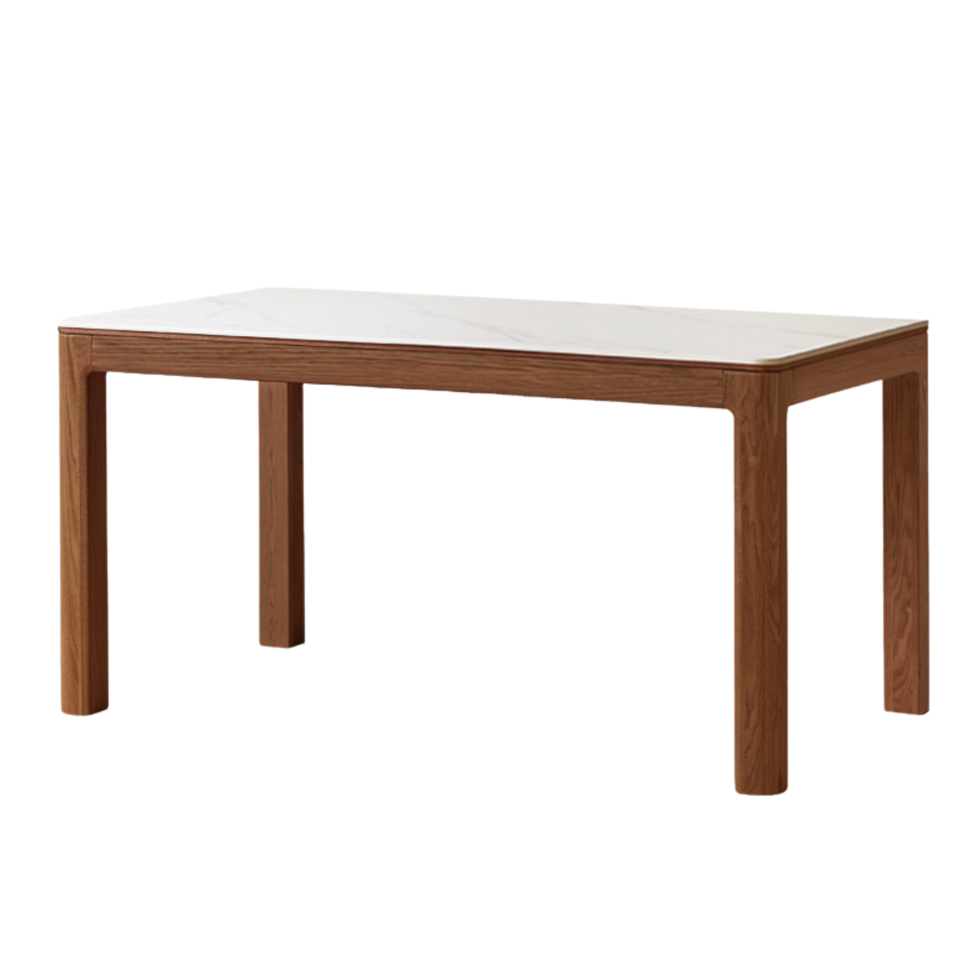 Ash, Oak Solid Wood Modern Rock Dining Table