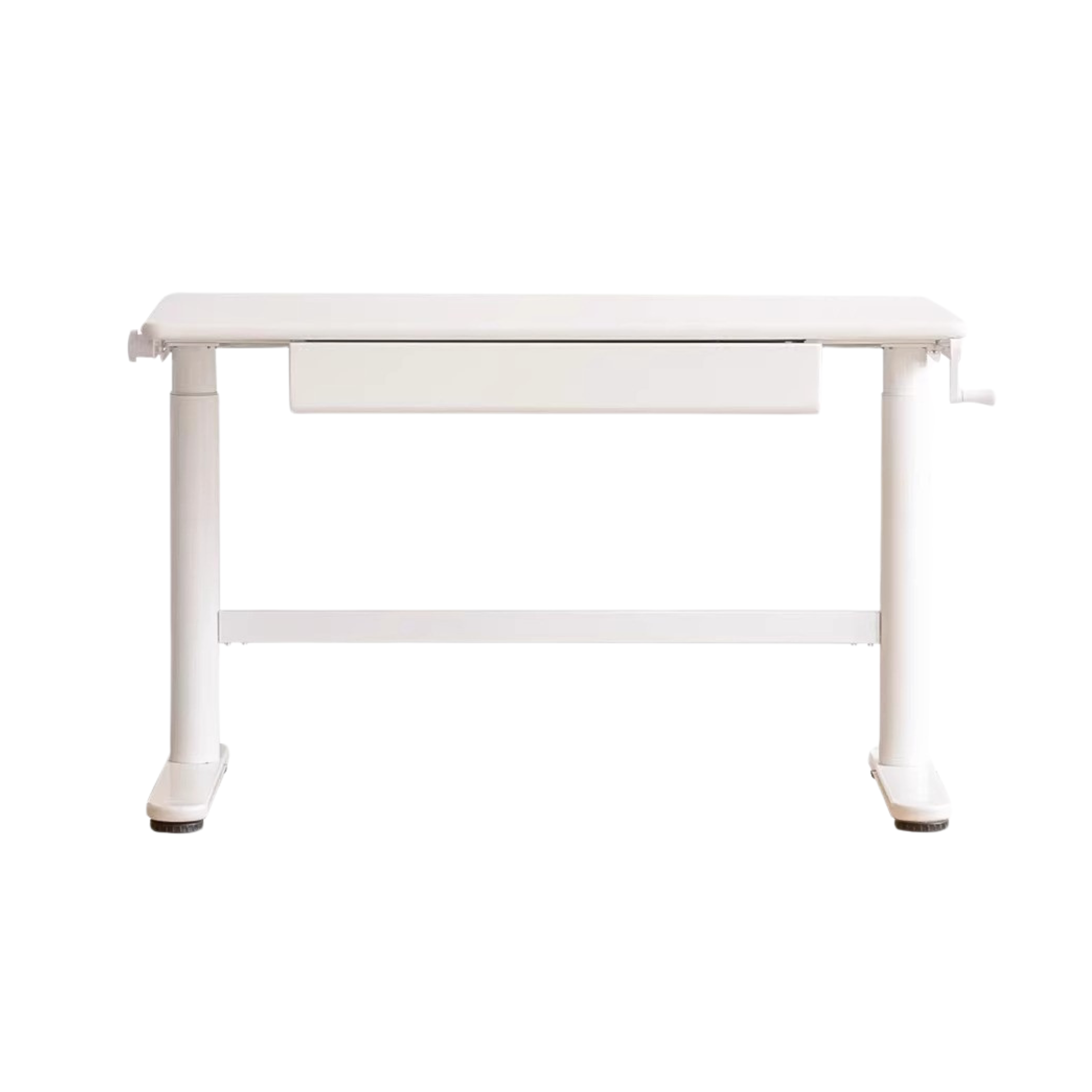 Poplar solid wood kid's Cream Style Lifting Standing desk