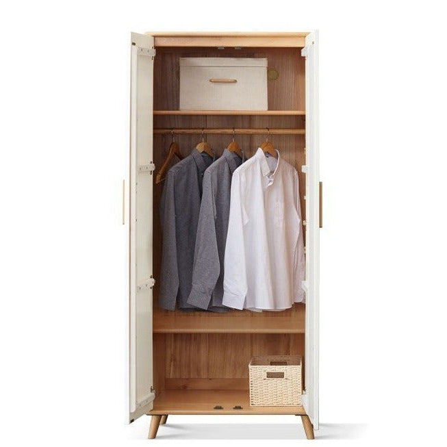 Beech Solid Wood Wardrobe Combination