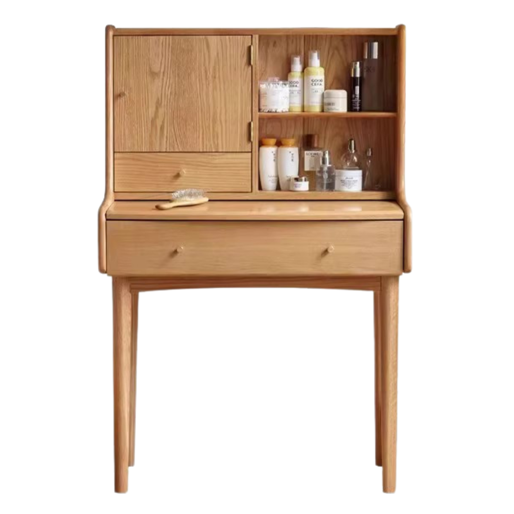 Oak solid wood dressing table: