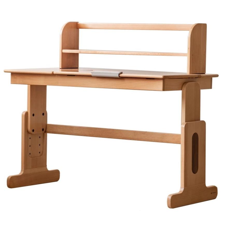 European beech solid wood liftable kids table