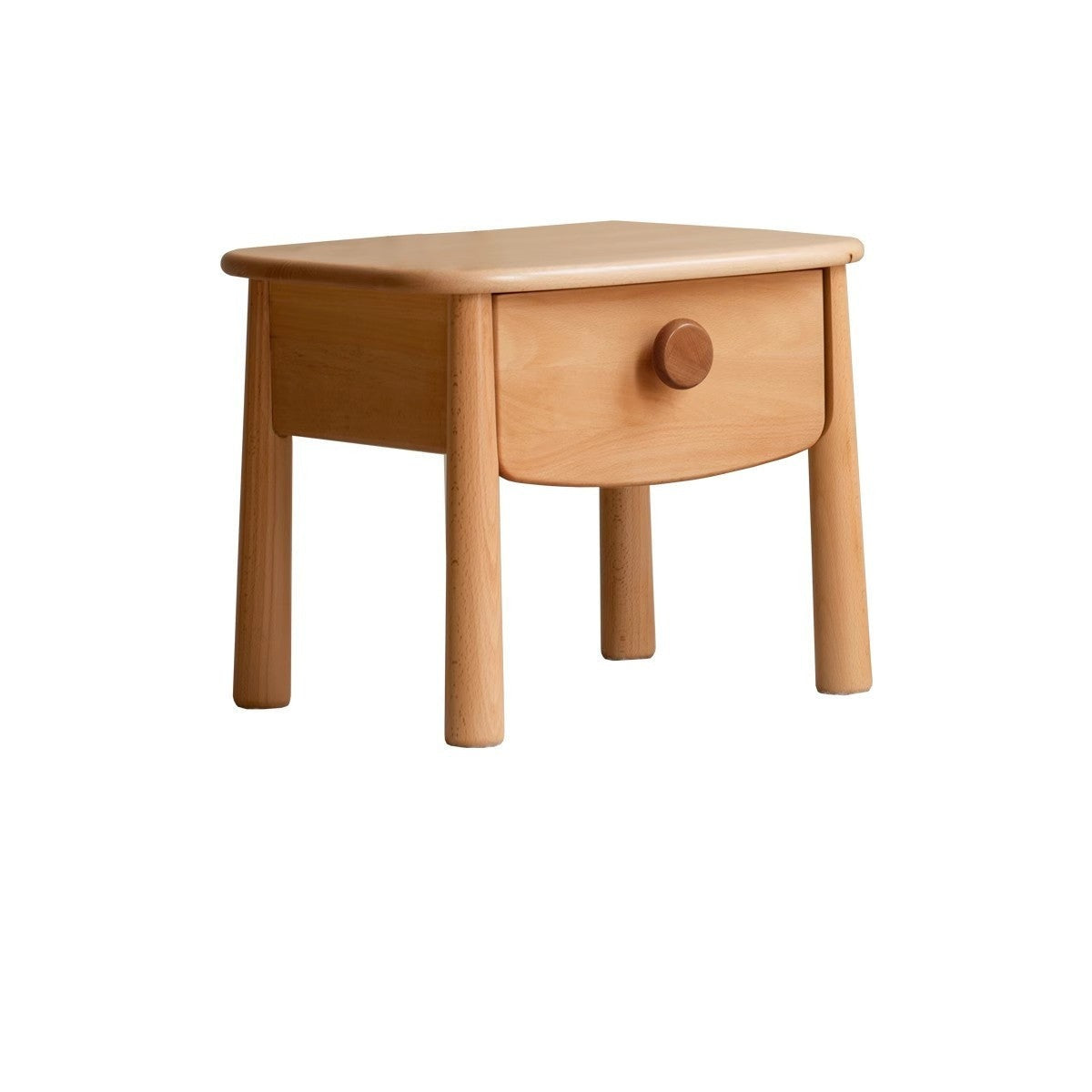 Beech, Poplar solid wood kid's nightstand)