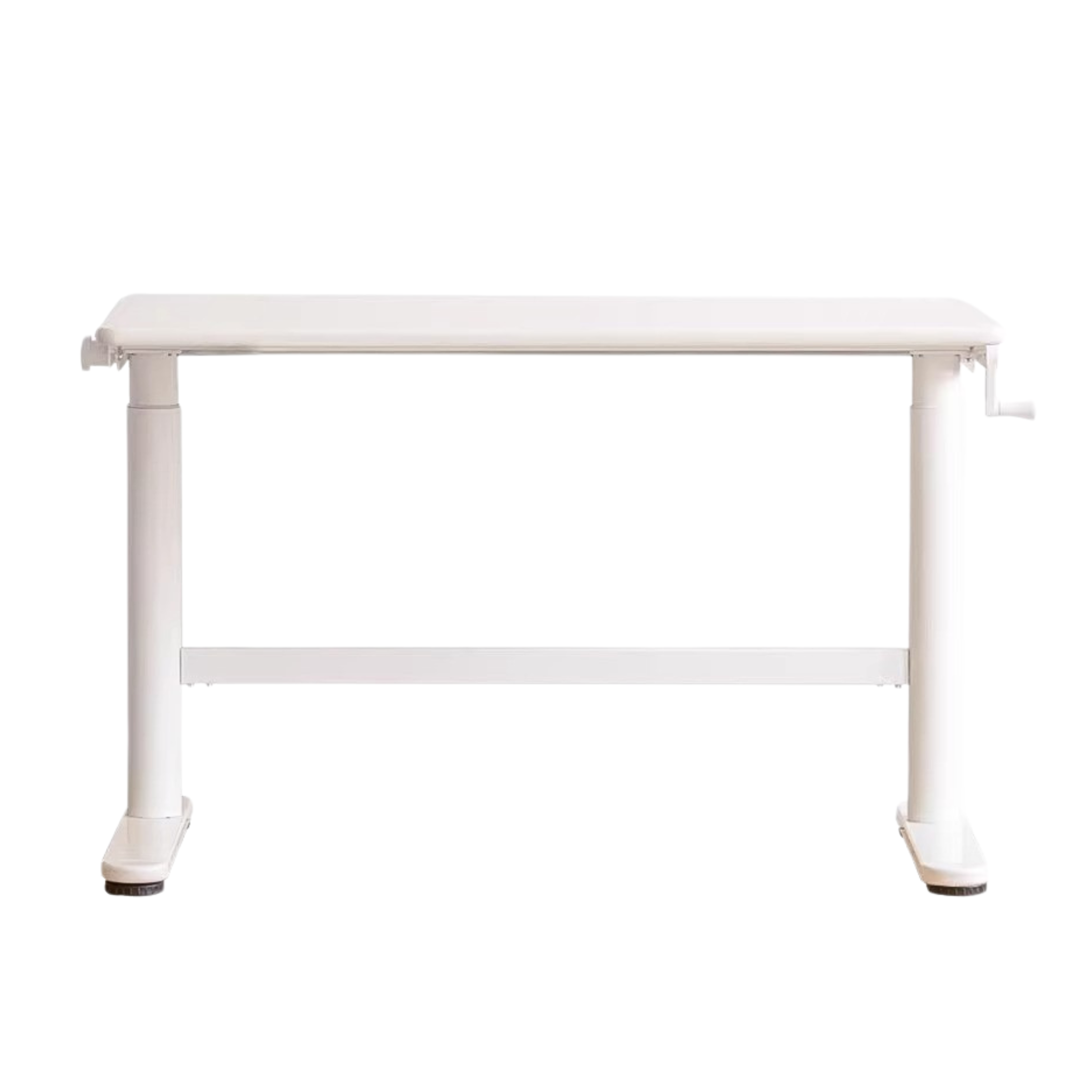 Poplar solid wood kid's Cream Style Lifting Standing desk