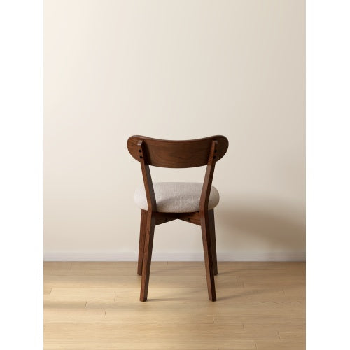 Oak Solid Wood Upholstered Dining Chair