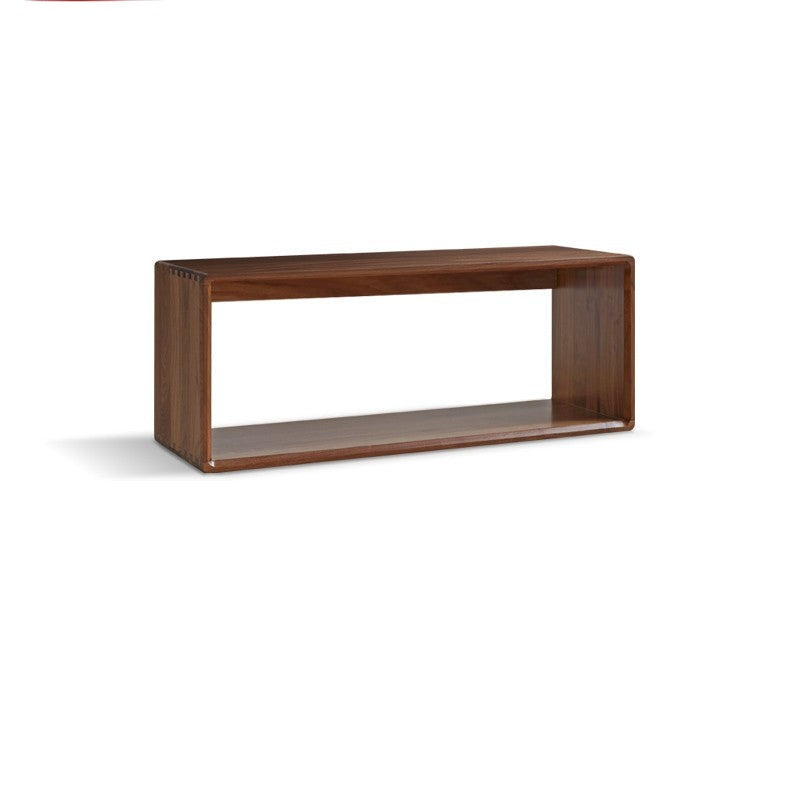 Ash, Black walnut, Oak solid wood small combination bookcase<