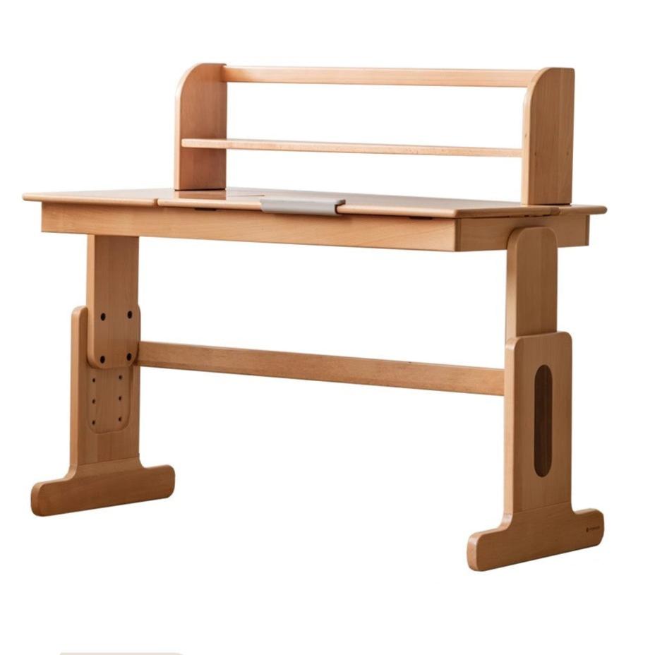 European beech solid wood liftable kids table