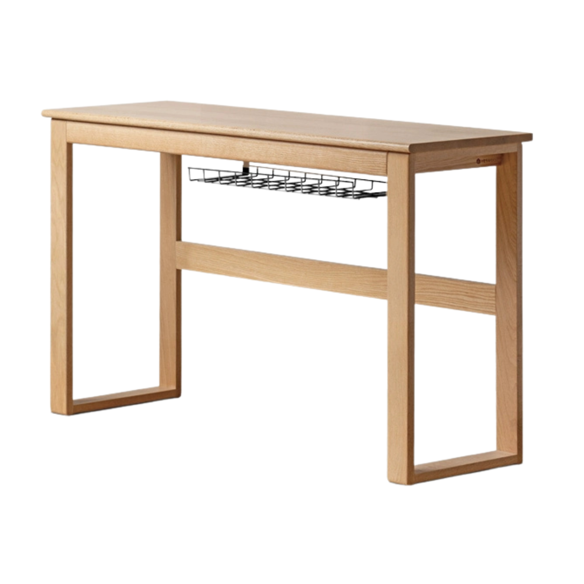 Oak, Poplar, Beech Solid Wood Long Narrow Desk