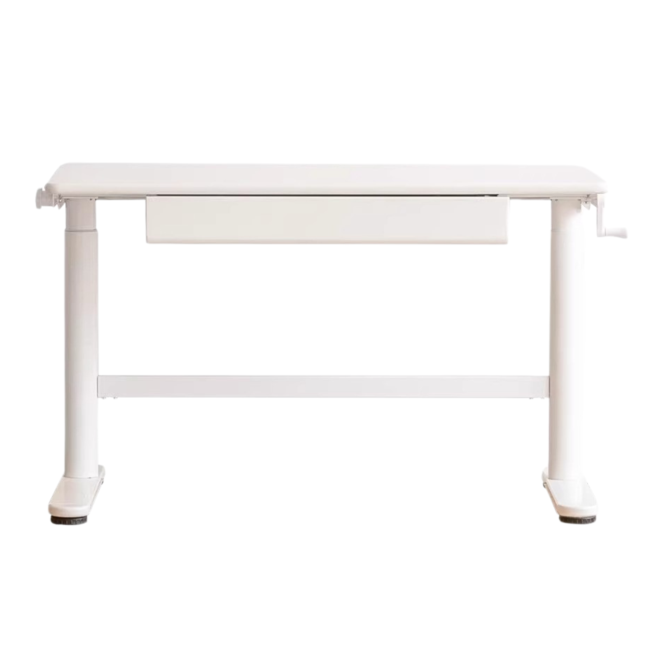 Poplar solid wood kid's Cream Style Lifting Standing desk