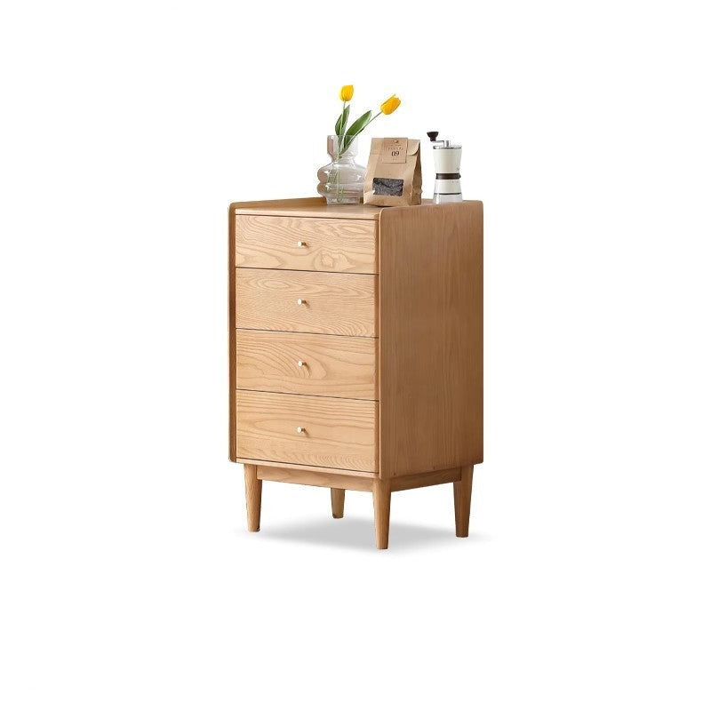 Ash Solid Wooden chest of drawers Cabinet"