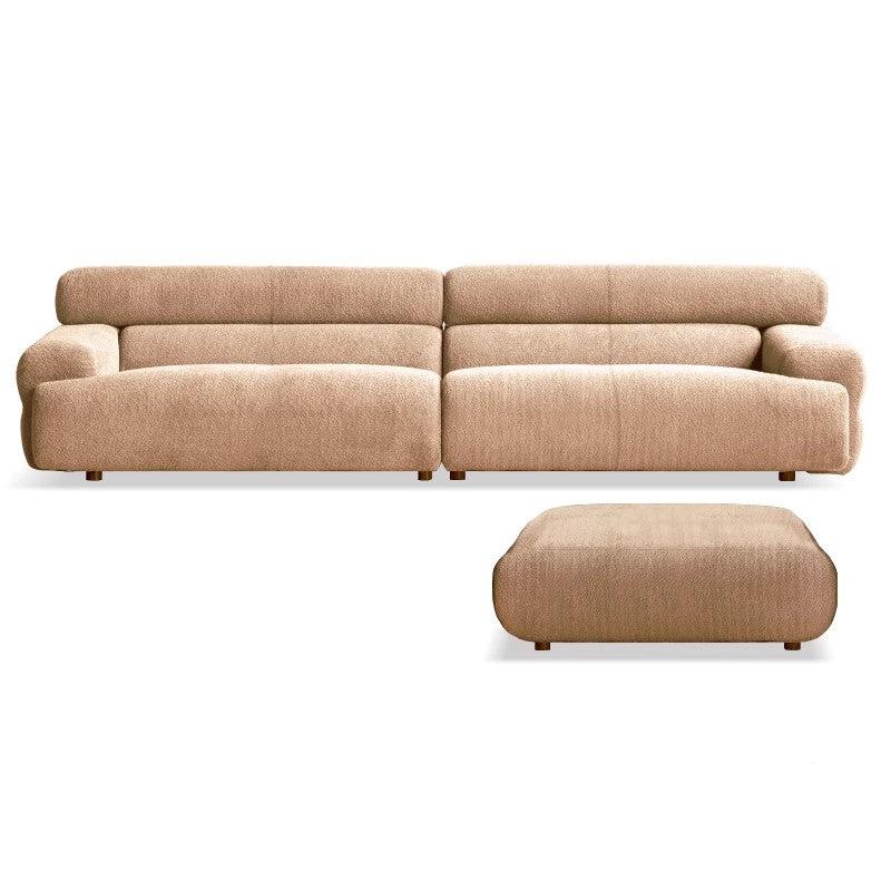 Fabric Modular Lambskin Sofa