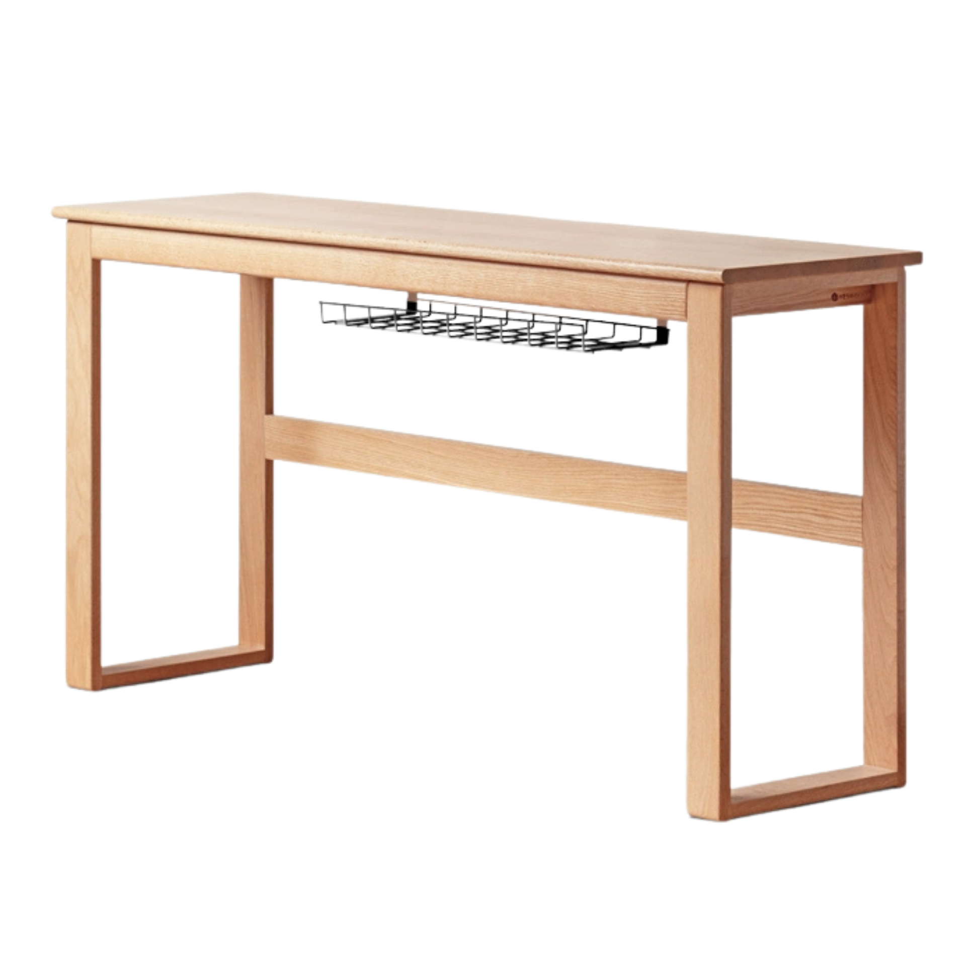 Oak, Poplar, Beech Solid Wood Long Narrow Desk