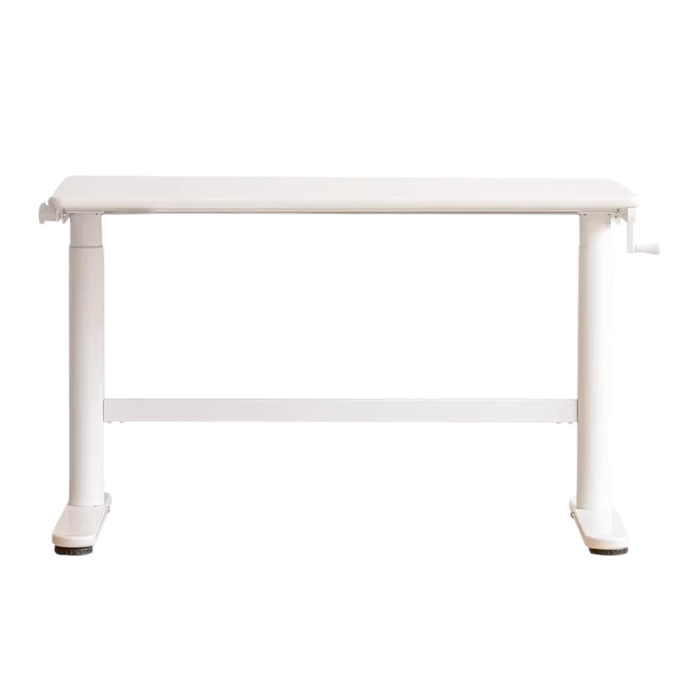 Poplar solid wood kid's Cream Style Lifting Standing desk