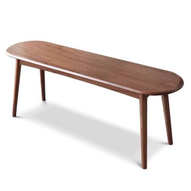 Oak Solid Wood Nordic Long Bench