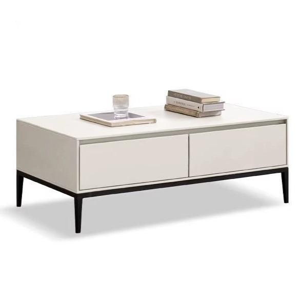 Poplar solid wood modern Italian coffee table