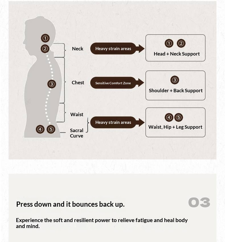 Rubberwood Solid Wood Bed — Modern Minimalist Design with Upholstered Genuine Leather