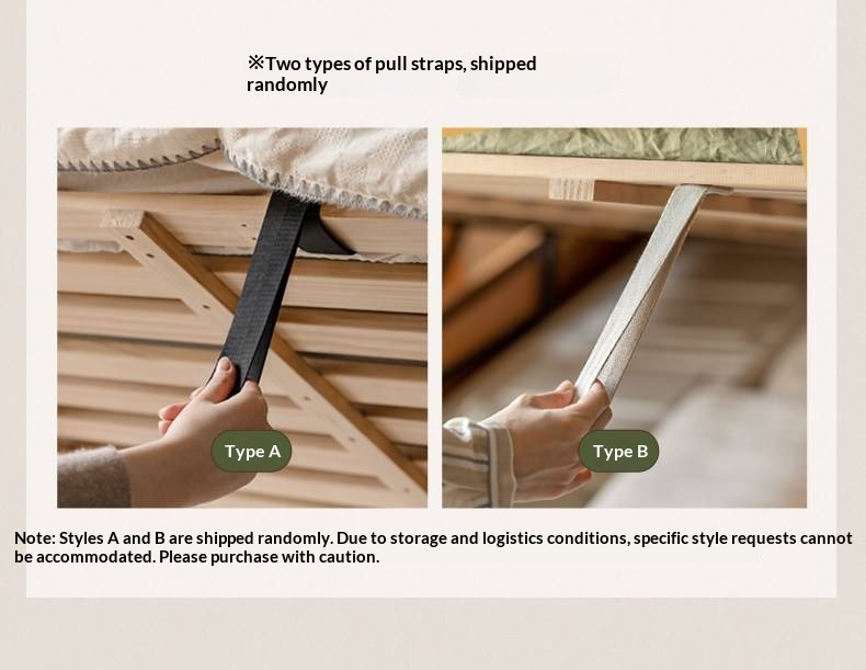 Poplar Solid Wood Box Bed — American Style Vintage with Soft Backrest