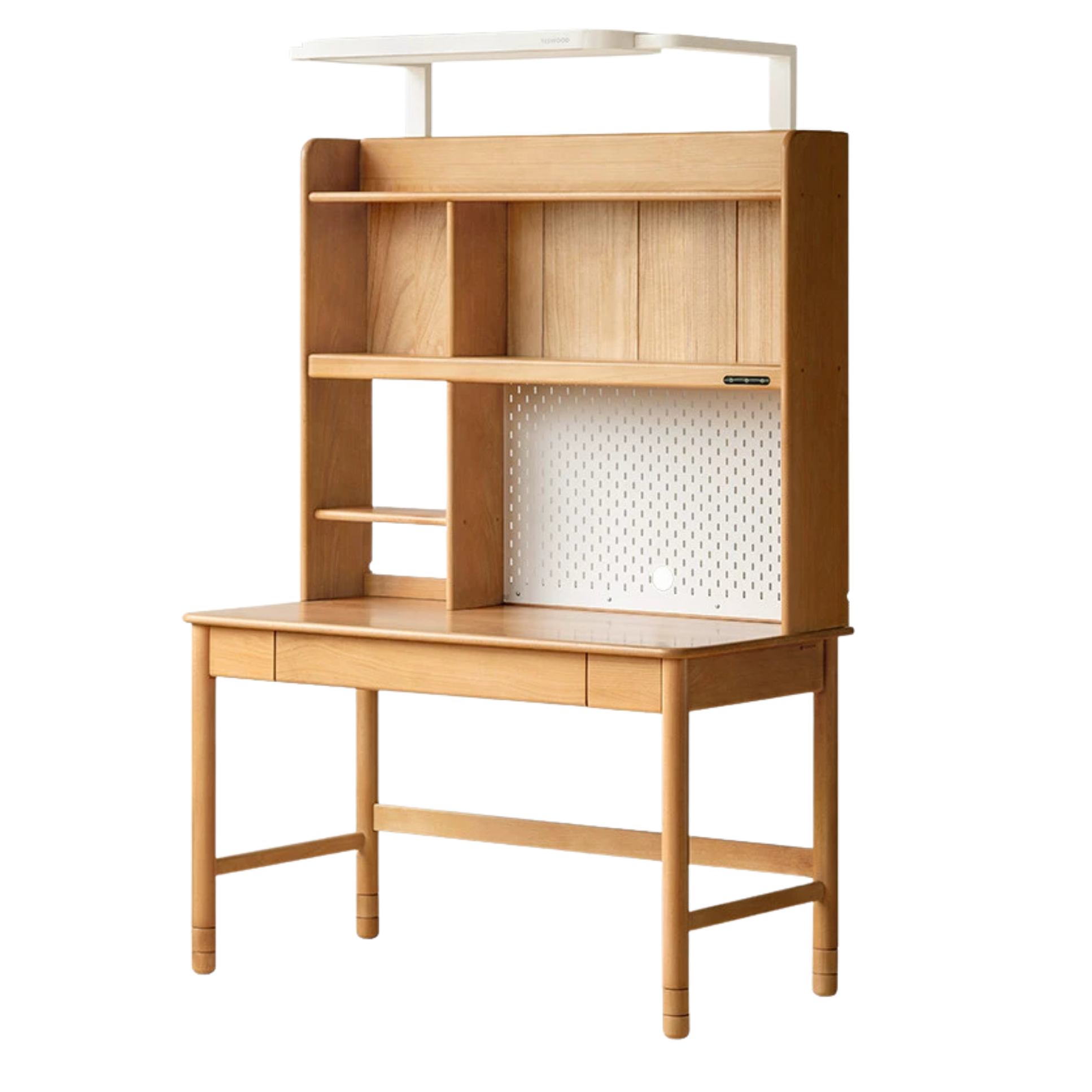 Beech Solid Wood Children's Desk With Adjustable Height