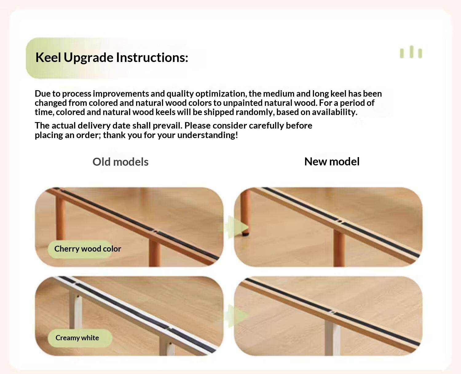 Rubberwood Solid Wood Upholstered Bed with Scalloped Headboard, French Cream Style