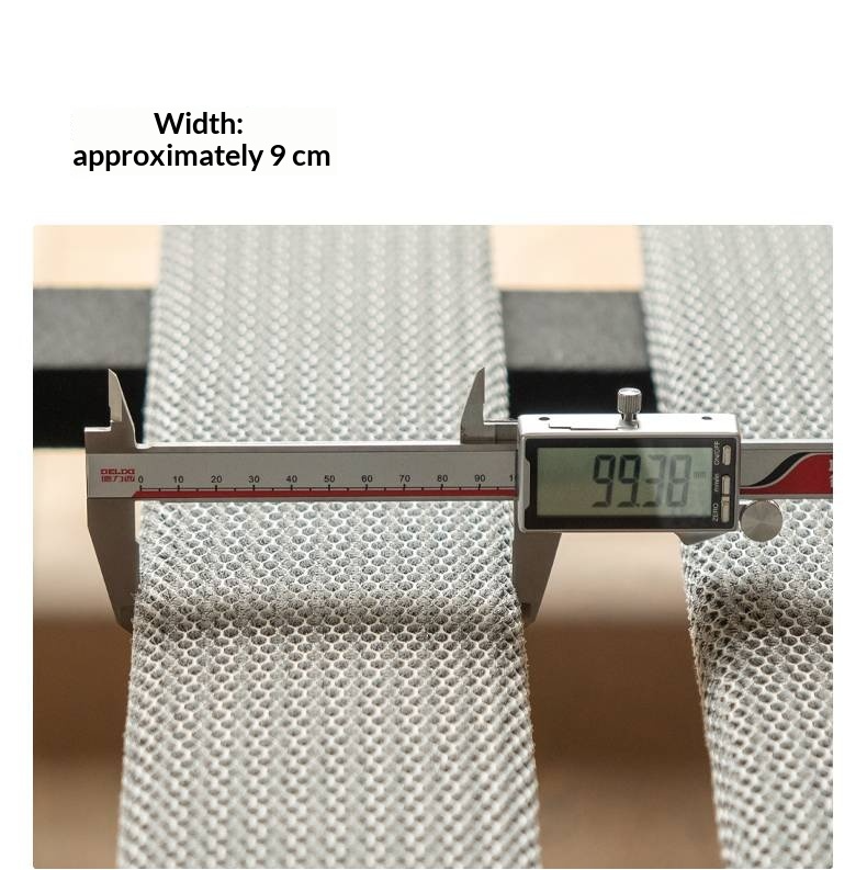 Genuine Leather Upholstered Double Bed in Solid Wood Frame