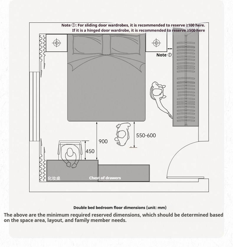Rubberwood Solid Wood Box Bed — Modern Minimalist Black Upholstered Bed with Storage and Genuine Leather