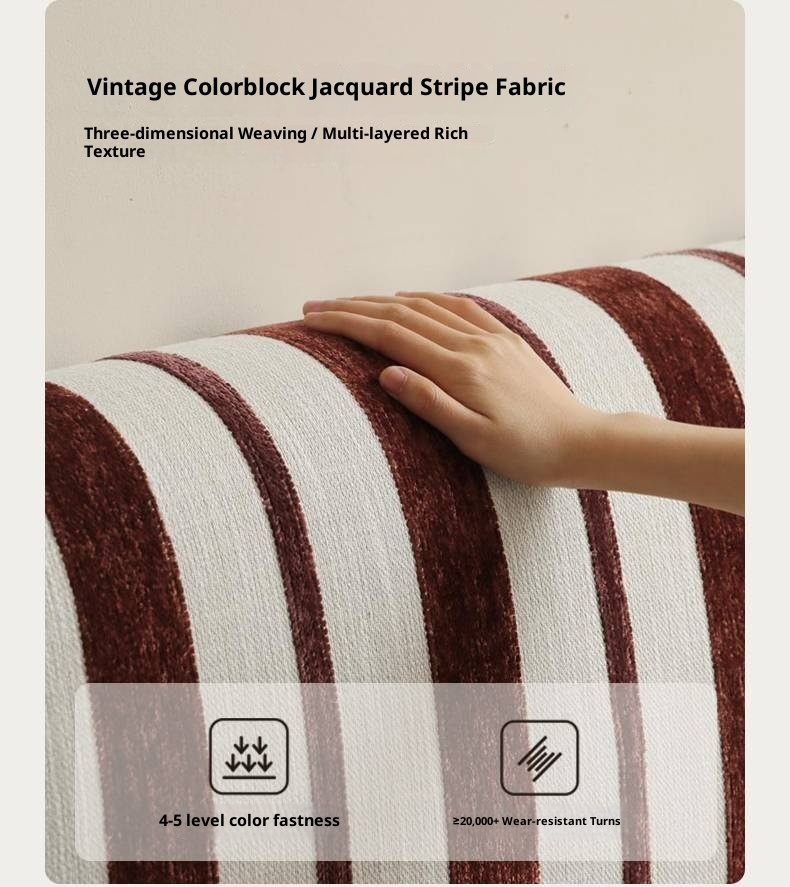 Fabric Soft Bed, American Vintage Retro Style