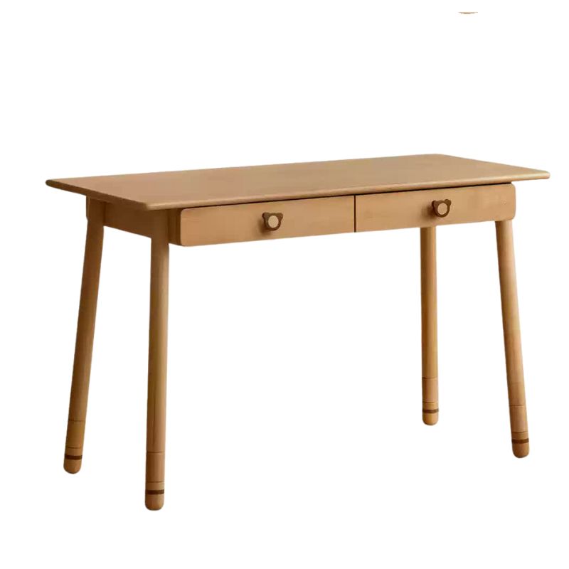 Beech, Oak Solid Wood Children's Study Table