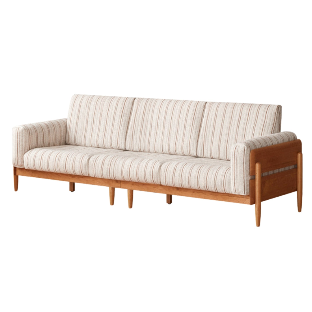 Cherry Solid Wood Sofa Living Room Antique